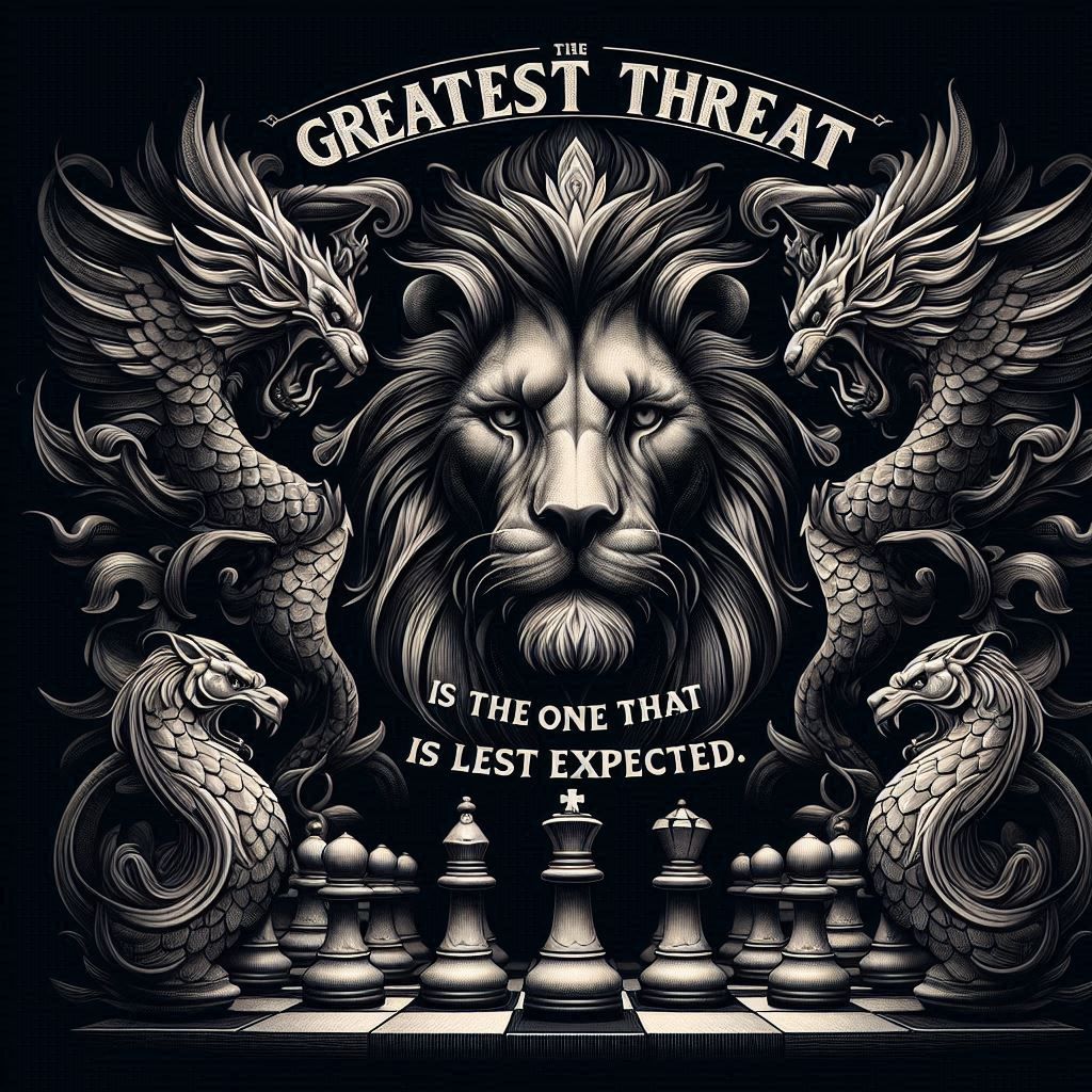 The Best Chess Quote By Bobby Fischer "The greatest threat is the one that is least expected."